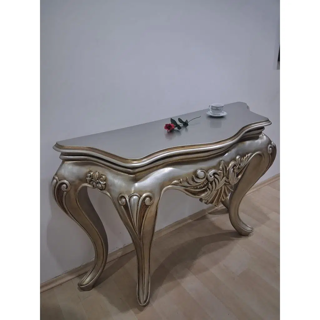Dresuar Polyester 90618 Döküm Çöl Gri Renk Avangard Aslan Ayak El Yapım 