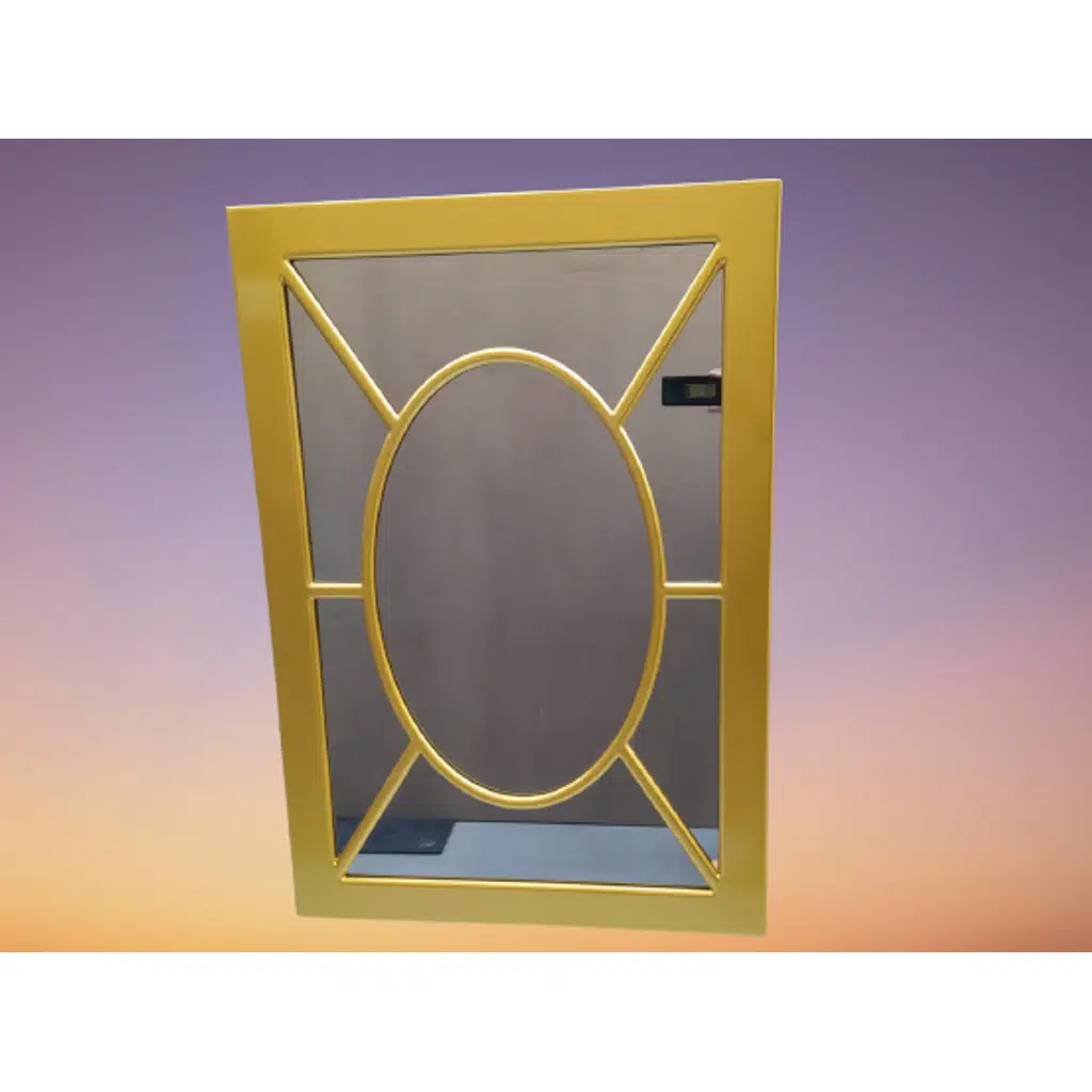 AYNA-Dresuar 18158 MOTİFLİ Parlak Gold Kayın torna İtina paket kargo El Yapım