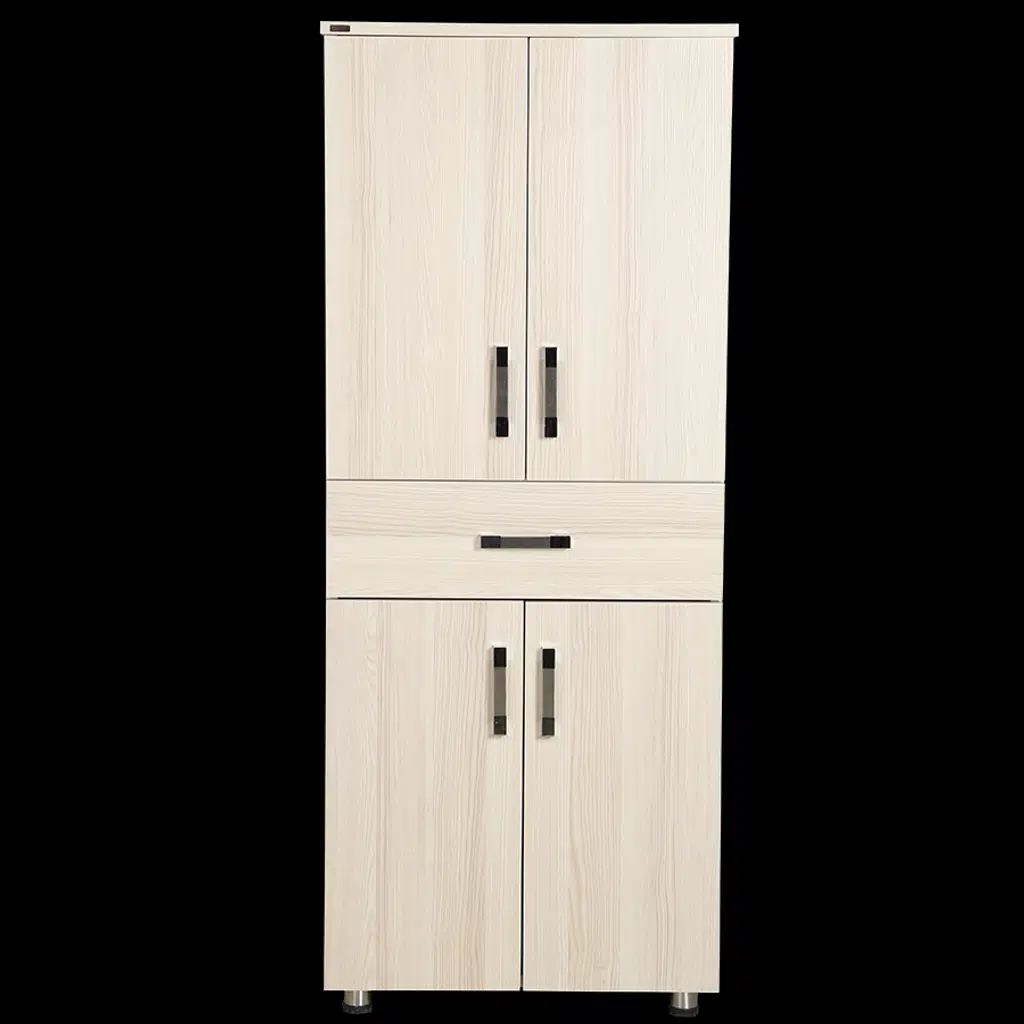 Çok Amaç 12681 Dolap Hard Parlak CARDEN Model Suntalem 4Raf 1Çekm 150 El Yapım