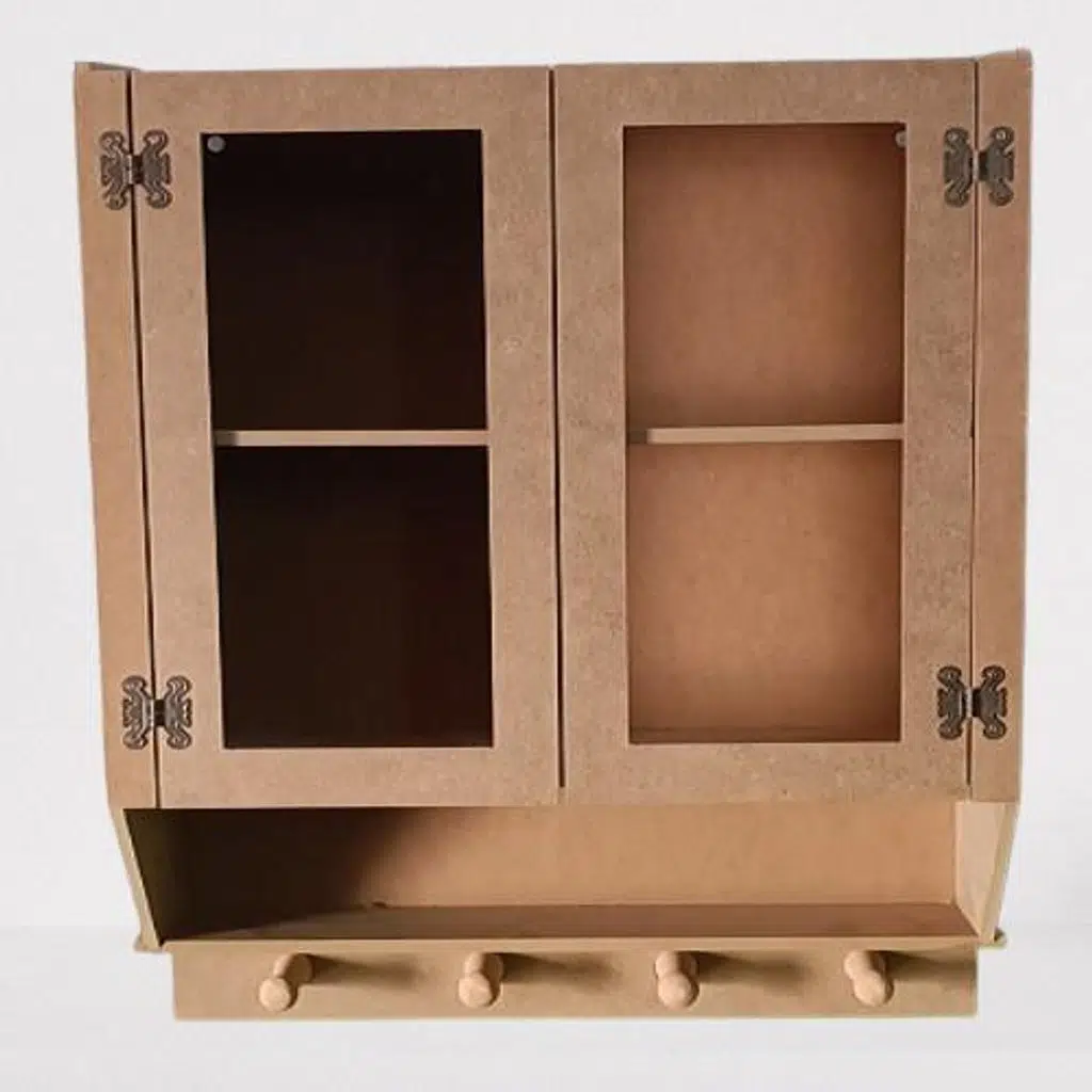 Hobi ADN MODEL 90350 Ecza Dolap İki Kapaklı Kupaklı Ahşap MDF HAM El Yapım