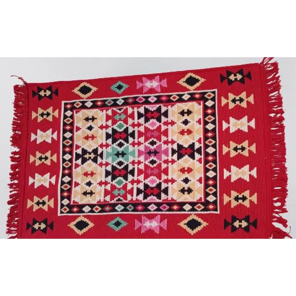 Kilim Antik 80-125 Otantik Motifler Model Naturel Boya Çift Taraflı El yapımı