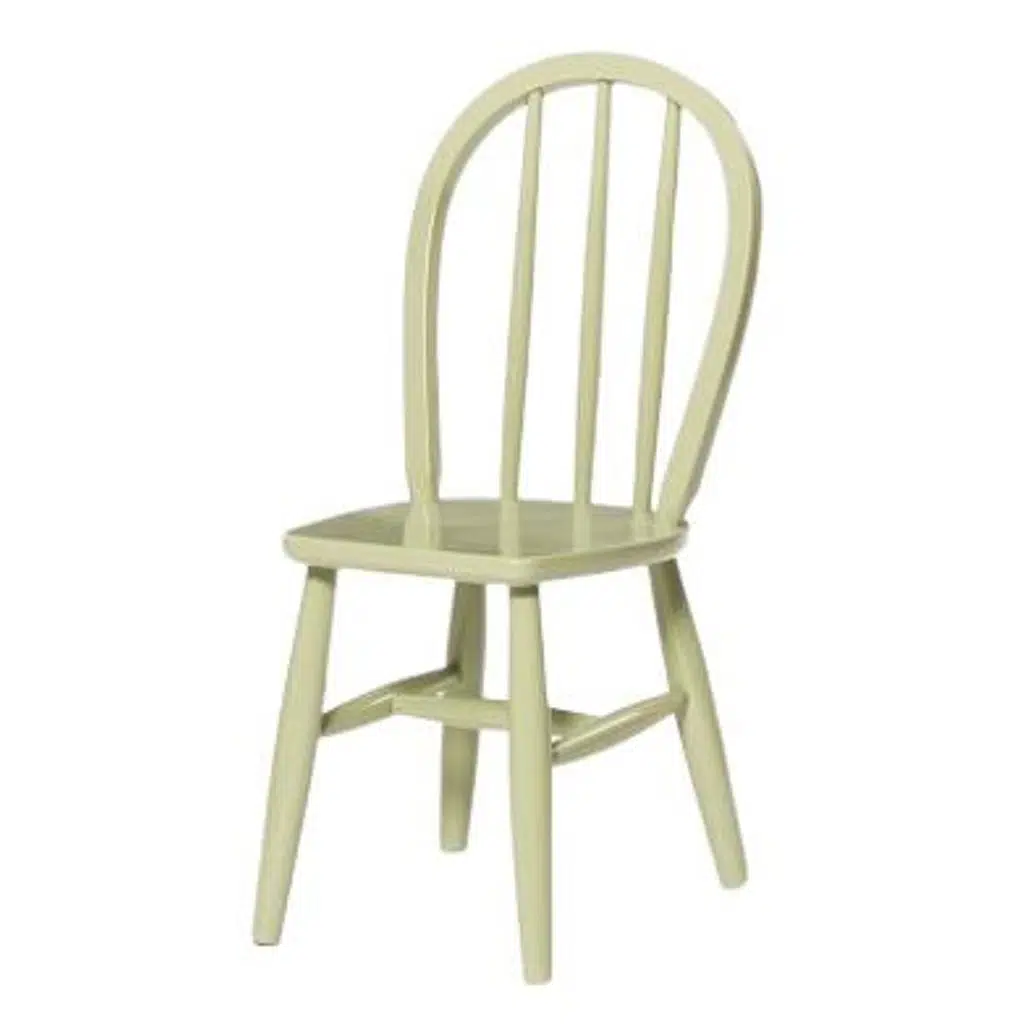 Sandalye 90469 Zus2272 Çıtalı Oval Sırtlık Model Ahşap Kayın Ayak Krem El Yapım